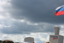 Встреча Владимира Чурова и делегации ЦИК РФ на Селигере.