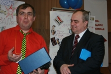 А.Бобуров и В.Песенко-торжественная часть Праймериза