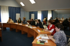 Круглый стол для руководителей команд и гостей олимпиады.