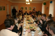 Чаепитие у Михаила Евграфовича