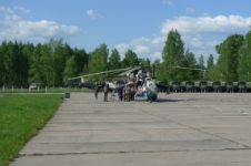 Экскурсия в Торжок - вертолётная площадка