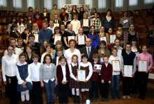 Призёры конкурса с наградами