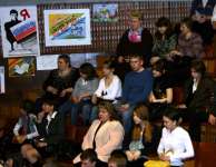 Конкурсные работы украшали зрительный зал