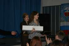 Финалистка на вручении