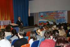 В.Н.Песенко - Председатель Избирательной комиссии. Торжественное открытие олимпиады