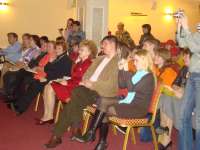 Конкурсная комиссия и зал с интересом наблюдают