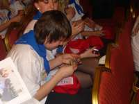 Команда из Вологды с магнитами от Тверской команды