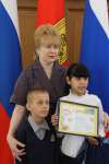 В.Е. Дронова с призерами конкурса