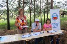 Председатель жюри, Татьяна Борисовна Крылова оглашает первые результаты.