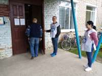 Волонтеры проекта. Оленино.